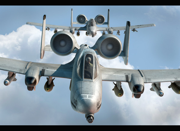 A-10 Thunderbolt II 3D Models